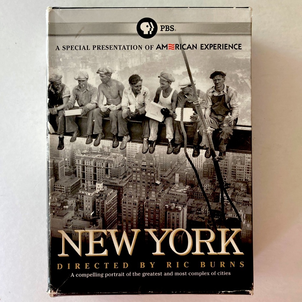 Eight DVD set New York directed by Ric Burns